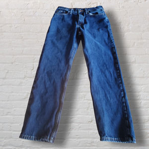 Wrangler Five Star Premium Denim Regular Fit Jean in Dark Stonewash 33 x30